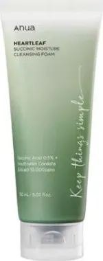 ANUA Heartleaf Quercetinol Pore Deep Cleansing Foam packaging from the original guide